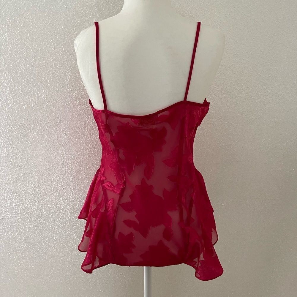 Vintage Victoria secret bodysuit hot pink sz medium - Picture 3 of 10